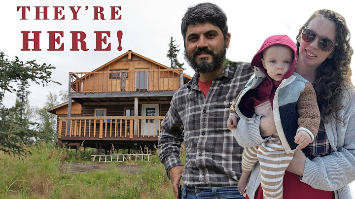 Moving my Wife and 7 Kids Into Our Off Grid Cabin in Alaska