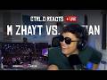 CTRL.O Reacts | LIVE Reaction Video | Fliptop - M Zhayt vs. Ruffian