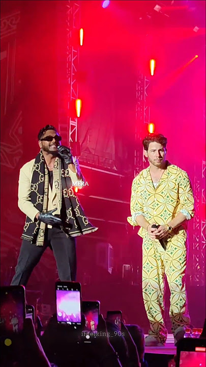 MAAN MERI JAAN 🥺❤️ || King || Nick Jonas || King Concert || New Life King