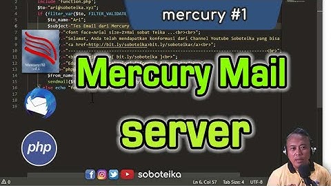 [mercury #1] Tutorial Penggunaan Server Email  Mercury pada XAMPP