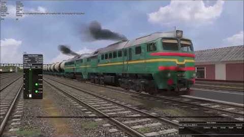 Open Rails Belarusian  Route Grodno Timetable Test