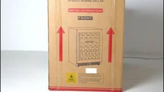Antarctic Star Wine Cooler (JC-145B) | Unboxing, Handle Installation & Key Lock Setup
