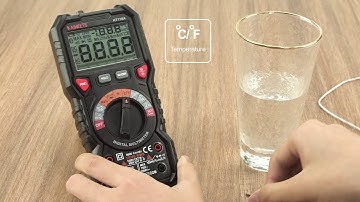 How to Measure Temperature with KAIWEETS HT118A Multimeter?