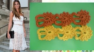 Вязание оригинального ленточного кружева крючком Вязание оригинального ленточного кружева крючком