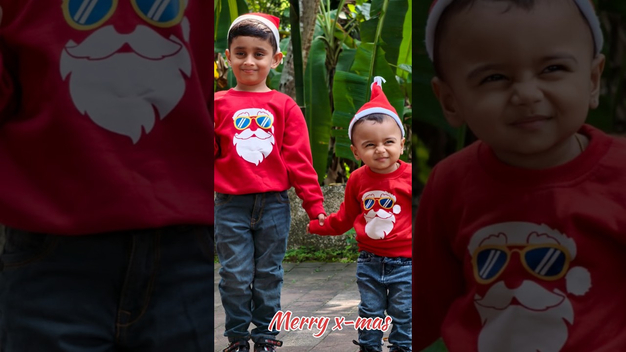 Merry x-mas2025#gistofjo#jobaby#bigbrother#happymood#xmas#diobaby#rovbaby#joy#phototime#play#fun