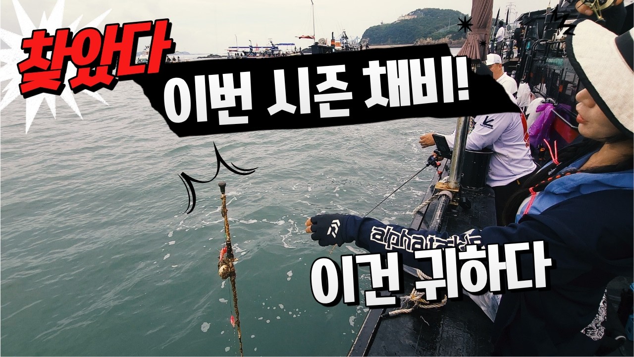 이번 시즌 주꾸미 채비는 이걸로 정했습니다!