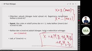 8. Latihan Soal Teori Bilangan