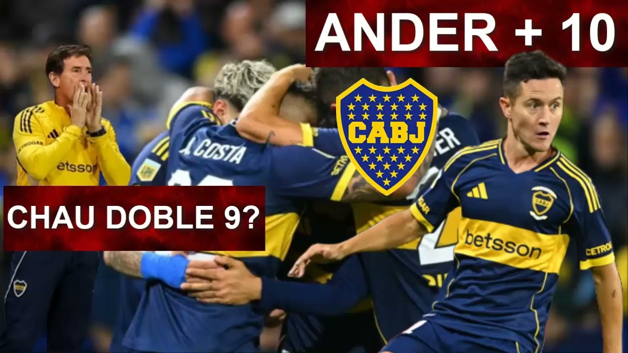 ANDER HERRERA + 10  BOCA 2-0 TIGRE  | NUEVO MEDIO CAMPO | ADIÓS DOBLE 9?