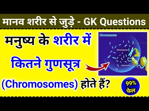 मनुष्य के शरीर में कितने गुणसूत्र होते हैं || Manushya Ke Sharir Mein Kitne Gunsutra Hote Hain