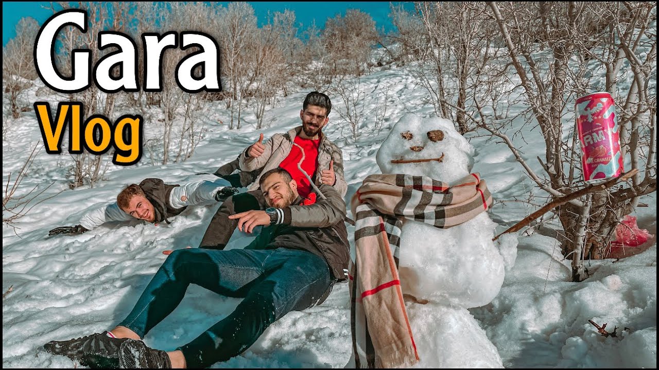 ARMY First Vlog #1 | ئكەمین ڤلوگ ل 🏔 جيايێ گارە ناڤ بەفرێ