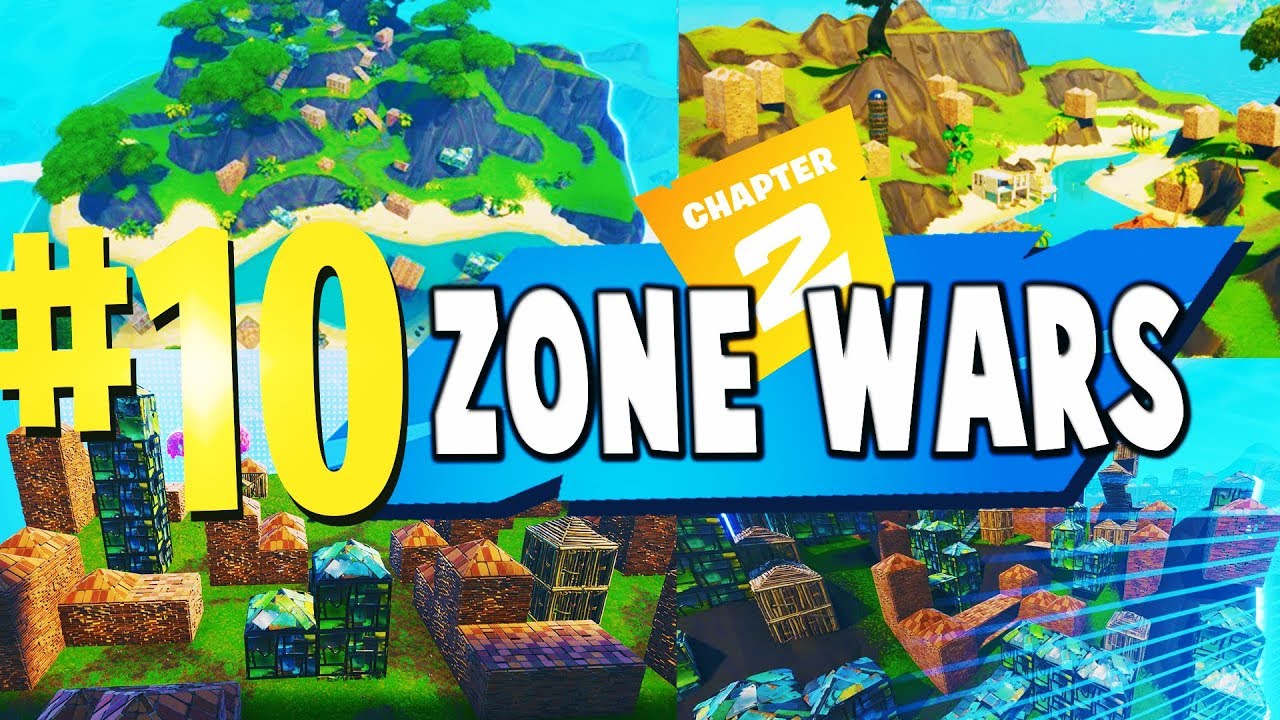 TOP 10 BEST ZONE WARS Creative Maps In Fortnite Chapter 2 ...