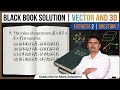 Solution of black book, vector and 3D