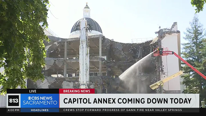Capitol annex tear down begins Monday