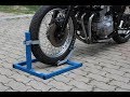 Cavalletto blocca ruota (wheel lock stand)