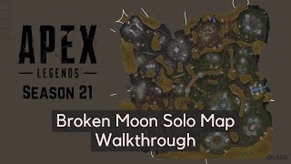 Broken Moon Solo Map Walkthrough - Apex Legends Season 21