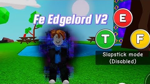 Script Fe Edgelord V2 | SlapBattles
