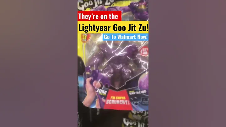 Lightyear Toy Story Goo Jit Zu Toy Hunting Find on May 2022 Walmart Toy Hunt New Heroes of GooJitZu