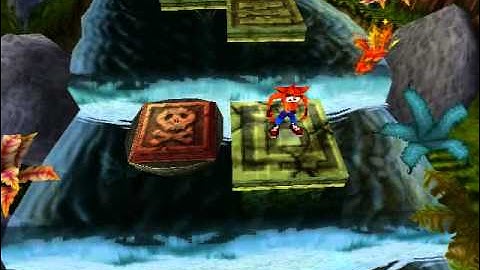 Crash Bandicoot 2: Cortex Strikes Back Walkthrough: Part 11 - Air Crash [Death Route Gem]