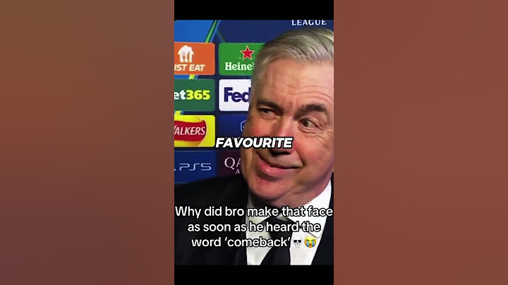 The Arsenal match could be Ancelotti’s last game at Real Madrid 😰😞