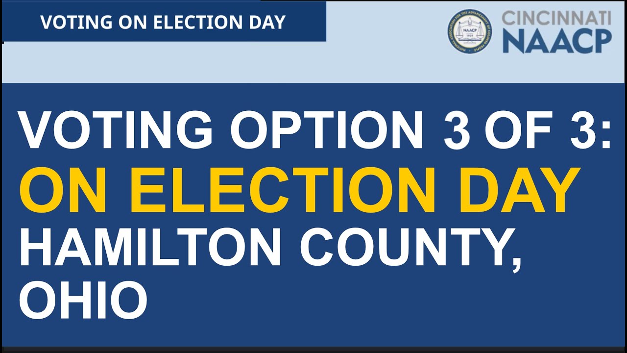 Election 2020, Hamilton County Voting on Election Day YouTube