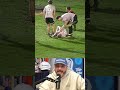 Soccer player was limping as he scored a goal