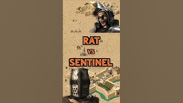 Rat vs Sentinel | Stronghold Crusader: DE #strongholdcrusader #gameplay #rts #fireflystudios
