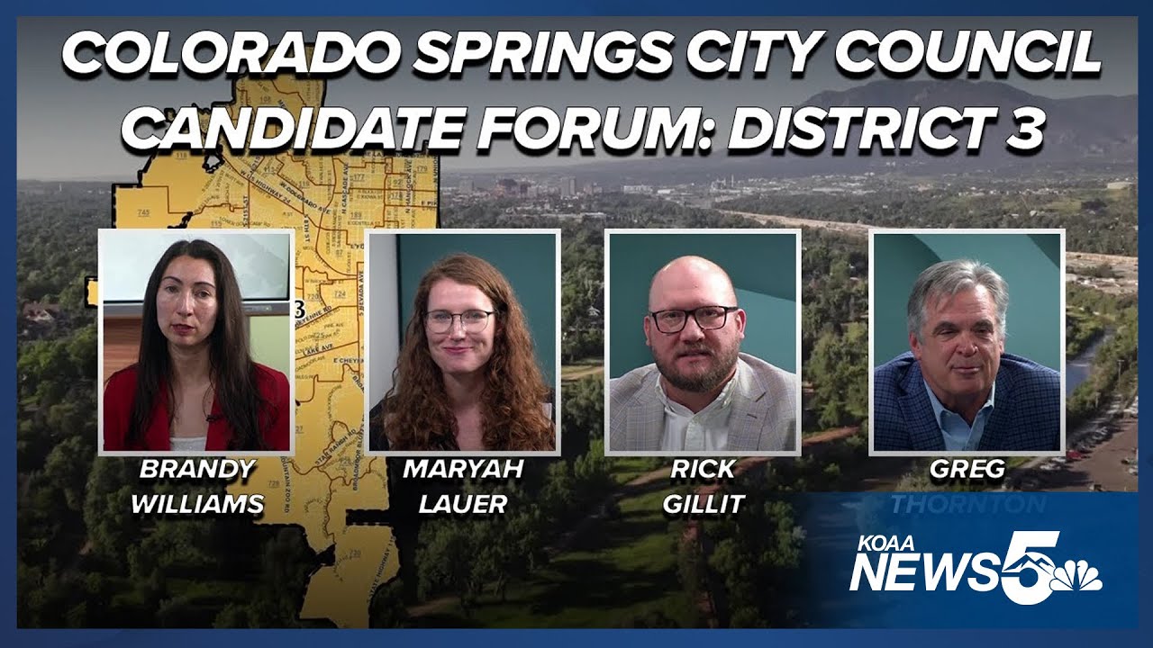 Colorado Springs City Council Candidate Forum: District 3