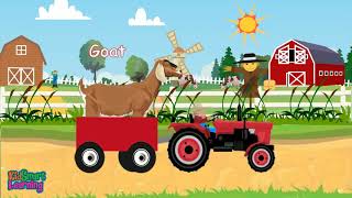 Farm Animal Spelling Learn how to spell farm animal names for kids with KidSmart Learning