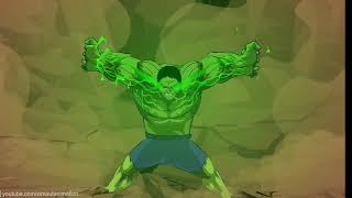 Animasi Hulk vs Saitama bahasa Indonesia