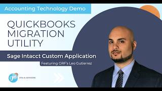 Quickbooks Migration Utility