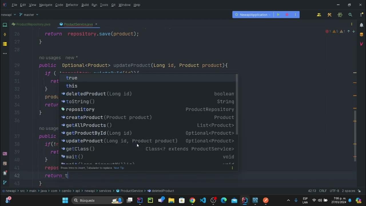 Creando Api Rest con Spring Boot y MySQL, Postman - YouTube
