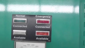 Cummins-Onan 800 amp Automatic Transfer Switch