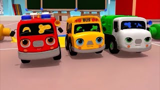 The Wheels On The Bus Go Round And Round Song - Baby songs - Nursery Rhymes & Kids Songs