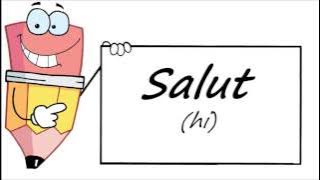 French Lesson 16 - GREETINGS Vocabulary - Bonjour, Au revoir - Learn French - The French Minute