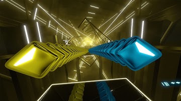 Hitting a Mildly Insane Pattern (Beat Saber)