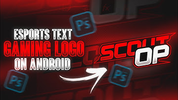 Create Esports Text Logo On Android | Esports Gaming Logo Tutorial