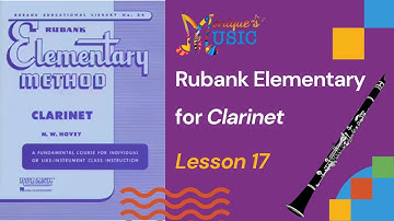 Rubank Elementary - Clarinet - Lesson 17