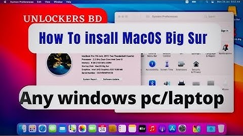 How To install  MacOS BIG SUR Olarila On Any windows Pc/Laptop /install MacOS Big Sur Dual Boot
