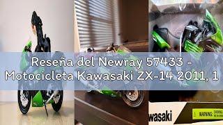 Reseña del Newray 57433 - Motocicleta Kawasaki ZX-14 2011, 1:12