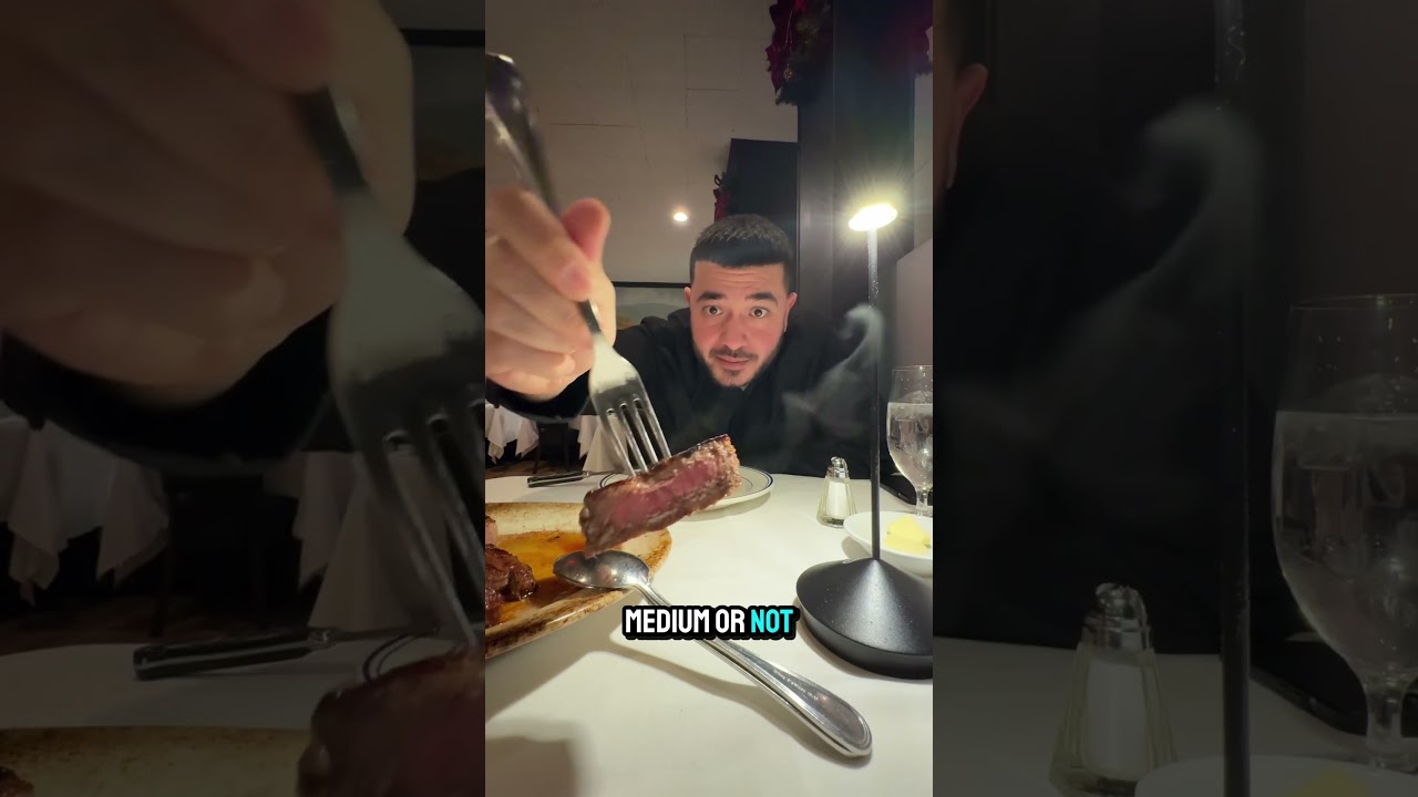 POV: Solo Dinner at a Family Owned Steakhouse