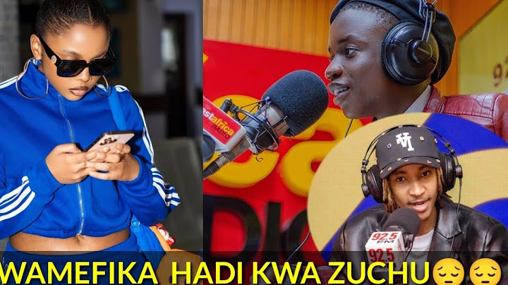 HIZI NDIIO SABABU UGOMVI PATENI KUMCHUKIA ZUCHU/ SIO SIRI TENA, AJANISAIDIA/ CHOCHOTE MI STAA/SIMTAK