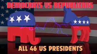 Democrats Vs Republicans: All 46 US Presidents (1789-2024)
