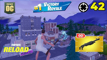 42 Elimination  Solo "RELOAD” Gameplay Wins (Fortnite Simpsons PS5 Controller)