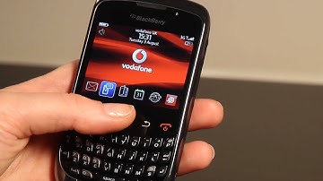 BlackBerry Curve 3G 9300 hands-on video UK