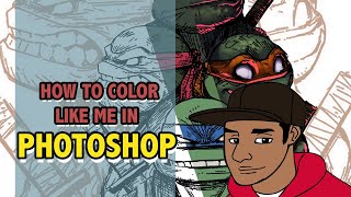 How to color like to me in photoshop photoshoptutorial arttutorial digitalart
