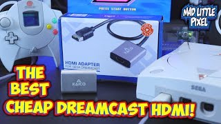 The Best Cheap Sega Dreamcast HDMI Adapter! Kaico Review