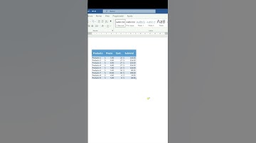 Cómo #vincular una #tabla de Excel con #Word