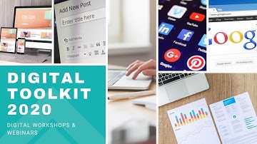 Online Workshops & Webinars - Digital Toolkit 2020