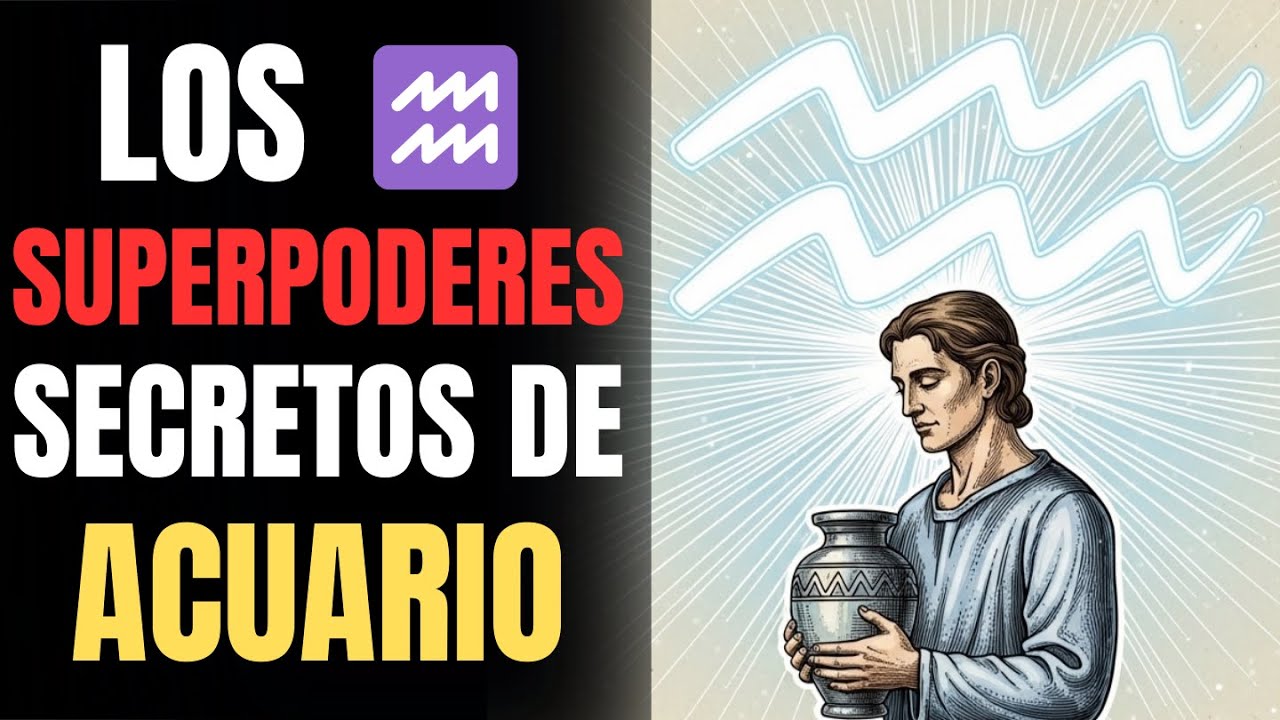Los SUPERPODERES que hacen a ACUARIO ÚNICO en el ZODIACO ♒ …y que casi nadie comprende