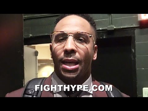 ANDRE WARD REACTS TO TYSON FURY VS. DEONTAY WILDER 3 BIGGEST EVER WEIGH-IN; TALKS WILDER ADJUSTMENTS
